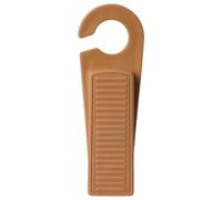 Door Stopper Floor Slanted Wedge Floor Stackable Stops Indoor Door Stopper Duty Rubber Floor Stop Prevents Doors from Closing for Floor(Brown)