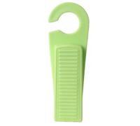 Door Stopper Floor Slanted Wedge Floor Stackable Stops Indoor Door Stopper Duty Rubber Floor Stop Prevents Doors from Closing for Floor(Green)