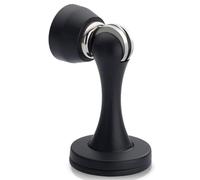 Door Stopper, Magnetic Door Stops, Wall Floor Mounted Door Catch Solid Metal Magnetic Door Holder, Keep Your Door Open 1 Pack Black