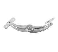 Door Stopper Pull Rod Silver Nickle Plated Iron Cabinet Support