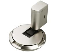Door Stopper, Silent Zinc Alloy Door Stoppers Floor Mounted with Adhesive, Mechanical Home Essentials for Bedroom, Kitchen, Living Room, Bathroom