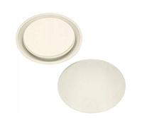 Door Stopper Silicone Wall Protectors Self Adhesive Door Handle Knob Bumper Guard Stopper Rubber Door Stops (Grey, 60mm)