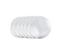 Door Stopper, Silicone Wall Protectors Self Adhesive Door Handle Knob Bumper Guard Stopper Rubber Door Stops 6pcs (3.15inch, transparent）