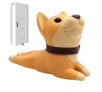 Door Stopper, Wall Protector, PVC Door Guard, Flexible Noise-Reducing Design, Scratch-Resistant Protection, for Home Agency Apartment Hotel Dorm, Standard Size White 1 Piece