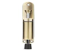 Door Stopper, Zinc Alloy Adjustable Door Locks Holder Stop/Release by Foot Fixed Anti-Collision and Windproof(Green Bronze)