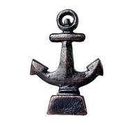Door Stoppers for Bottom of Door Cast Iron Decorative Door Stop Wedge Metal Doorstops (1, Bronze)