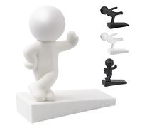 Door Stoppers for the - Adorable Caoutch Cadress Character Style, Secure Anti-Slip Bumper Device with Floor-Friendly Grip, Corner Stability | E