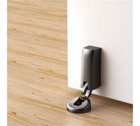 Door Stops Door Stops 1 Pack Soft Door Stoppers for Wall and Floor Mounting Keep Doors Open Hydraulic Stop Slow Doorstop Indoors(Gray)