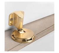 Door Stops Mechanical Doorstop Nail-Free Sticker Zinc Alloy | Door Stopper Heavy Duty Holder Non-Punch Stop Hardware