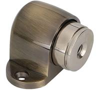 Door Stops,Wedge Stopper stoppers for skirtings Doorstop Rubber Floor Jammer, Electromagnetic Stop, Mini, Perforated Floor Installation, Anti-Collision Bump,Brushed Satin Nickel