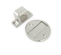 Door Stops, Wedges, Jammers, Home Silver Tone Metal Magnetic Stop Holder Stopper