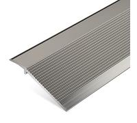 Door Strip Threshold Transition Strip Extra Wide Uneven Floor Transition Strip, Carpet to Laminate, Wood to Tile, Carpet to Tile, Low Thresholds Reducer Flute for Doorway Entry