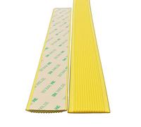 Door Strip Threshold Transition Strip Non-Skid Stairs Treads Strips Self Adhesive Steps Tape 1.57 Inch Wide, PVC Floor Gaps Transition Strip, Kindergarten School Home