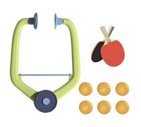 Door Table Tennis Game - 28 x 16 cm Large Door Starter Set, Adjustable Portable Set | Retractable Table Tennis Trainer with Bats, Training for Doors? Easy to Install Exercise Door Game