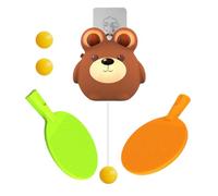 Door Table Tennis - Portable Interactive Trainer, Adjustable Sports Accessory | Hanging Table Tennis Setup with More Skill Development Materials for the Wall of the P