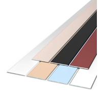 Door Threshold， Aluminum Floor Transition Strip, Flat Divider, Covers Laminate Floors/Wood/LVT - Metal Plate Joins Flooring(Blue,2cm/0.78in)