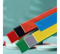 Door Threshold Flooring Transition Strip Self Adhesive ，Extra Wide 10cm，Entry Door Edge Trim Flute,Rubber Floor Transition Strip(Brown,3m)