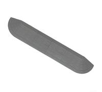 Door Threshold Ramp for Robot Vacuum Cleaner, 2.5cm Anti-Slip Obstacle Climbing Strip with Drainage Grooves, Easy Assembly Transition for Doorways and Entrances