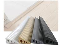 Door Threshold Ramps, Self-Adhesive Non-Slip Rubber Ramp, Cuttable Floor Tile Threshold Transition Strip, for Sweeping Robot, Wheelchair, Scooter,White,100 * 4 * 10.5cm