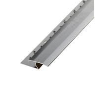 Door Threshold Strip Z Shape Carpet/Floor Mat Edging Strip, Carpet to Vinyl/Carpet to Tile/Laminate to Carpet Transition Strip, Durable Aluminum Carpet Fixer