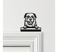 Door Topper Border Terrier Dog Choice Of Colours Top Of Frame Decorative Sign | Novelty Plaque, Door-Frame Art, Decorative Wall Art