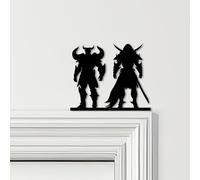 Door Topper Vikings Choice Of Colours Top Of Frame Decorative Sign | Window Sign, Novelty Plaque, Door-Frame Art, Decorative Wall Art