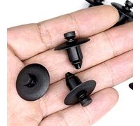 Door Trim Clips Plastic Panel Fasteners Rivets Set of 10 Push Type Retainer 9mm Hole Clamp For Chrysler 300 For Dodge Magnum