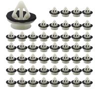 Door Trim Panel Retainer Clips for 3/5/6/CX-7 - Nylon Auto Fastener Rivets, 14mm Head Diameter, 10/20/30/50pcs Pack(50PCS)