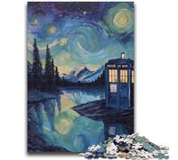 Door Under The Night Sky Jigsaw Puzzles for Teenagers 1000 Piece Puzzle,Challenging Game Gifts for Is Ideal As A Gift for The Whole Family (50x75cm)