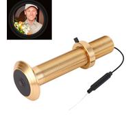 Door Viewer Camera Wireless, 220 Degrees Wide Angle Peephole Security Camera, Support Night Vision, for Tuya APP, 1080P Front Door Peephole Camera, Cloud & Internal Storage (32GB)