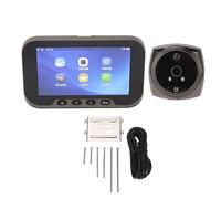 Door Viewer Peephole Camera Front 1080P Motion Detection Smart Electronic Camera Metal 135° Wide Angle Display 4.5in