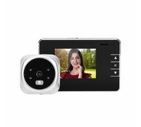 Door Viewer Video Peephole Camera 2.8" Monitor Digital Ring Doorbell Night Vision Video-eye Security Voice Record HD 1080P