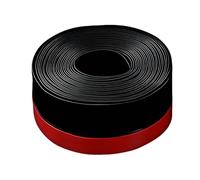 Door Weather Stripping Door Seal Strip Good Flexibility can Be Cut Freely Double-Sided Adhesive Backing 25/35/45 Mm Wide Suitable for Bathroom Doors and Office Doors(D,35mm-500cm)