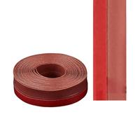Door Weather Stripping Door Seal Strip Good Flexibility can Be Cut Freely Double-Sided Adhesive Backing 25/35/45 Mm Wide Suitable for Bathroom Doors and Office Doors(C,35mm-500cm)