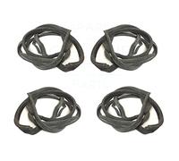 Door Weatherstrip Seal Set Replacement For W123 (1976-1985) (4 Pcs) A1237200178