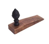 Door Wedge Brown Vintage Heavy Weight Cast Iron Door Stop