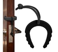 Door Wedge Stopper, C-Shaped Safety Clip - C-Shaped Door Stopper for Interior Doors | For Indoor Home Bedroom Bathroom Kitchen Hotel Travel Top Edges Hinge Children Family