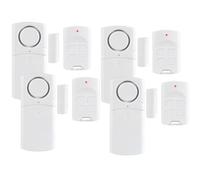 Door Window Alarm, Door Open Chime Burglar Alert, Pool Alarm for Home Security, Kids and The Elderly Safety, 4 Pack