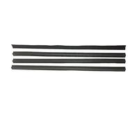 Door Window Belt Outer Rubber Seals Replacement for W123 W126 (4 Pieces)