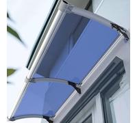 Door Window Canopy Door Canopy Awning Sun Rain Protection Patio Porch Shelter Garden Canopies Patio Porch Curved Window Door Canopy for Door and Window (65x230cm/26x91inA)