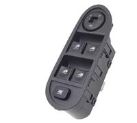 Door Window Control Switch Button For JAC For J3 For TONGYUE Electric Window Main Switch Left Front Lift Master OEM 3750310U8010XZ(Black)