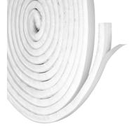Door Window Frame Brush Seal, Mellbree Self-Adhesive Weatherstrip Draught Excluders for Sliding Doors, Windows, and Wardrobes 4.9m*9mm*9mm White