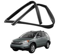 Door Window Glass Run Channel for CRV 2007-2011 OE: 72275/2235/72775/72735-SWA-A01, OE Replacement Rubber Weatherstrip Seal Anti-Noise Dust Proof Exterior Lifting, Front Right