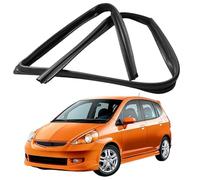 Door Window Glass Run Channel for Fit Hatchback 2003-2008 OE: 72775/72735/72275/72235-SAA-003, OE Replacement Rubber Weatherstrip Seal Anti-Noise Dust Proof Exterior Lifting,Front Left