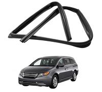 Door Window Glass Run Channel for Odyssey 2009-2014 OE: 72775/72735/72275/72235-SLE-003, OE Replacement Rubber Weatherstrip Seal Anti-Noise Dust Proof Exterior Lifting,Front Left