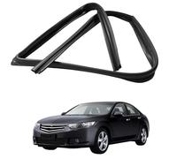 Door Window Glass Run Channel for Spirior 2009-2014 OE: 72775/72735/-TP5-A01 72275/72235-TL2-A01, OE Replacement Rubber Weatherstrip Seal Anti-Noise Dust Proof Exterior Lifting,Front Left