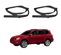 Door Window Glass Run Channel Seal for Toyota RAV4 2009-2012 OE: 68151/68141/68152/68142-0R020, Rubber Weatherstrip Lifting Guide Anti-Noise Dust & Rain Proof Exterior