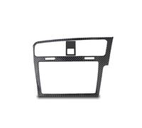 Door Window Pillar Trim For Golf 7 For Vw For Gti For Mk7 2014-2019 Carbon Fiber Car Interior Parts Central Control GPS Navigation Frame( Right Hand Drive-a)