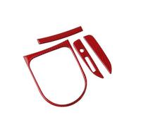 Door Window Pillar Trim for Mustang 2015-2019 Carbon Fiber Center Console Gear Shift Frame Cover Trim Stickers Panel Decoration