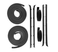 Door Window Run Sweep Felts Weatherstrip Seals 8pcs Set Compatible with K1500 K2500 K3500 V1500 V2500 V3500 87 91